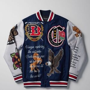 Men’s Fearless Wool Varsity Jacket